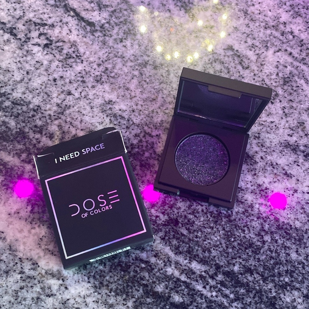 Dose of colors block party single eyeshadow full size in shade I need space NIB!